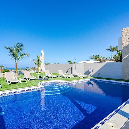 Villa Elisabetta, Luxury Villa With Heated Pool Ocean View In Adeje, Tenerife アデヘ エクステリア 写真