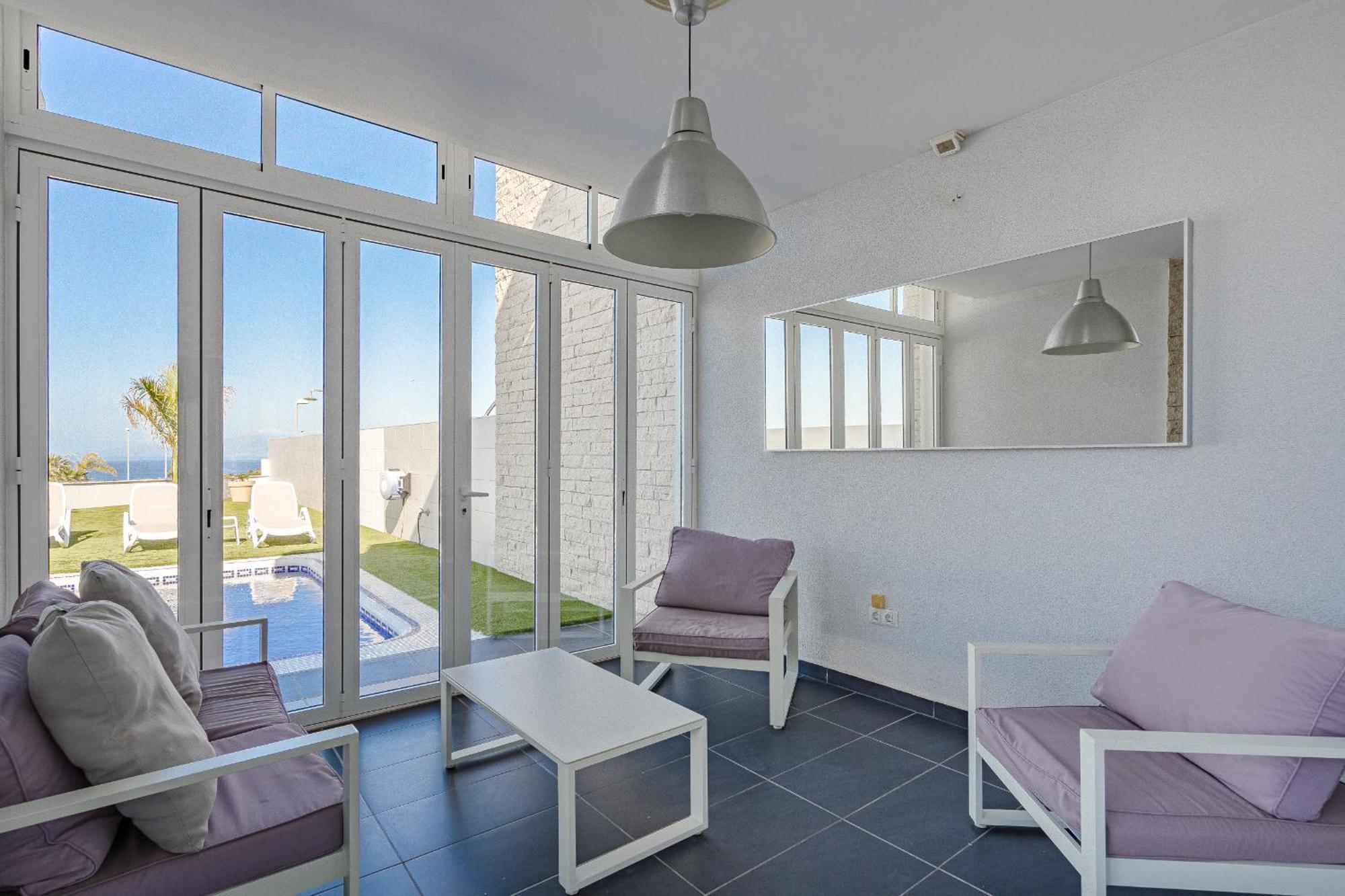Villa Elisabetta, Luxury Villa With Heated Pool Ocean View In Adeje, Tenerife アデヘ エクステリア 写真