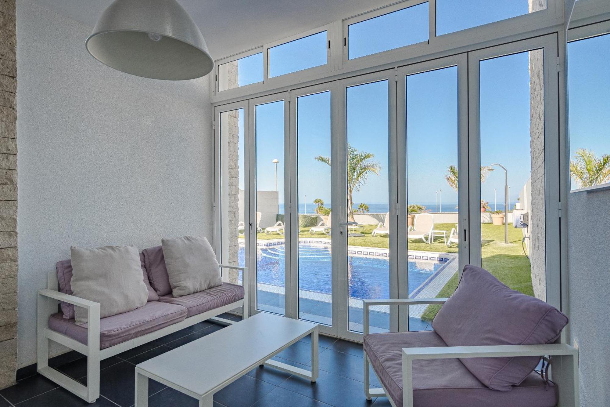 Villa Elisabetta, Luxury Villa With Heated Pool Ocean View In Adeje, Tenerife アデヘ エクステリア 写真